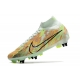 Nike Zoom Mercurial Superfly 9 Elite SG Green Dark Blue Orange Football Boots