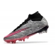 Nike Zoom Mercurial Superfly 9 Elite SG Metallic Silver Pink Blast Football Boots