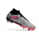 Nike Zoom Mercurial Superfly 9 Elite SG Metallic Silver Pink Blast Football Boots