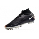 Nike Zoom Mercurial Superfly 9 Elite SG Retro - Black Copper Metallic White Football Boots