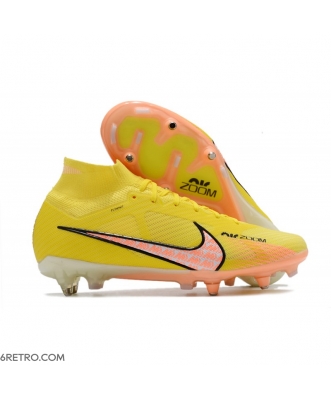 Nike Zoom Mercurial Superfly 9 Elite SG Yellow Strike Sunse Glow Doll Football Boots