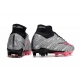 Nike Zoom Mercurial Superfly 9 Elite XXV AG-Pro Metallic Silver Hyper Pink Black Football Boots