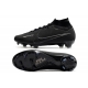 Nike Zoom Mercurial Superfly IX Elite Grass All Black Football Boots