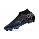 Nike Zoom Mercurial Superfly IX Elite Grass Black Chrome Hyper Royal Football Boots