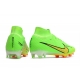 Nike Zoom Mercurial Superfly IX Elite Grass Green Yellow Football Boots Nike Zoom Mercurial Superfly IX Elite Grass Green Yellow Football Boots