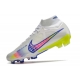 Nike Zoom Mercurial Superfly IX Elite Grass White Pink Volt Football Boots
