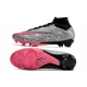 Nike Zoom Mercurial Superfly IX Elite XXV Firm Ground Metallic Silver Hyper Pink Black Football Boots