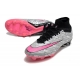 Nike Zoom Mercurial Superfly IX Elite XXV Firm Ground Metallic Silver Hyper Pink Black Football Boots