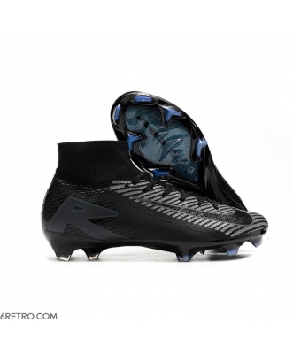 Nike Zoom Mercurial Superfly X Elite Firm Ground Black Deep Jungle Football Boots