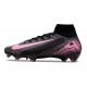 Nike Zoom Mercurial Superfly X Elite Firm Ground Black Pink Football Boots