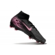 Nike Zoom Mercurial Superfly X Elite Firm Ground Black Pink Football Boots