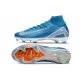 Nike Zoom Mercurial Superfly X Elite Firm Ground Blue White Football Boots