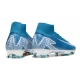 Nike Zoom Mercurial Superfly X Elite Firm Ground Blue White Football Boots