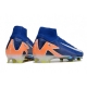 Nike Zoom Mercurial Superfly X Elite Firm Ground Blue White Orange Football Boots Nike Zoom Mercurial Superfly X Elite Firm Ground Blue White Orange Football Boots