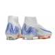 Nike Zoom Mercurial Superfly X Elite Firm Ground Blueprint White Racer Blue Football Boots