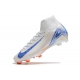 Nike Zoom Mercurial Superfly X Elite Firm Ground Blueprint White Racer Blue Football Boots