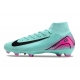 Nike Zoom Mercurial Superfly X Elite Firm Ground Cyan Black Football Boots