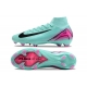 Nike Zoom Mercurial Superfly X Elite Firm Ground Cyan Black Football Boots