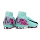 Nike Zoom Mercurial Superfly X Elite Firm Ground Cyan Black Football Boots
