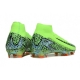 Nike Zoom Mercurial Superfly X Elite Firm Ground Green Black Football Boots