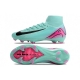 Nike Zoom Mercurial Superfly X Elite Firm Ground Green Pink Black Football Boots