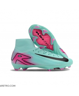 Nike Zoom Mercurial Superfly X Elite Firm Ground Green Pink Black Football Boots