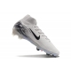 Nike Zoom Mercurial Superfly X Elite Firm Ground Grey Black Football Boots