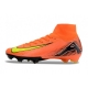 Nike Zoom Mercurial Superfly X Elite Firm Ground Orange Yellow Football Boots