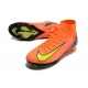 Nike Zoom Mercurial Superfly X Elite Firm Ground Orange Yellow Football Boots