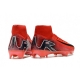 Nike Zoom Mercurial Superfly X Elite Firm Ground Red Black Football Boots