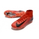 Nike Zoom Mercurial Superfly X Elite Firm Ground Red Black Football Boots
