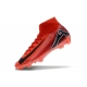 Nike Zoom Mercurial Superfly X Elite Firm Ground Red Black Football Boots