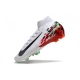 Nike Zoom Mercurial Superfly X Elite Firm Ground White Black Red Football Boots