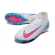 Nike Zoom Mercurial Superfly X Elite Firm Ground White Blue Pink Football Boots