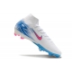Nike Zoom Mercurial Superfly X Elite Firm Ground White Blue Pink Football Boots