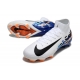 Nike Zoom Mercurial Superfly X Elite Firm Ground White Navy Orange Football Boots