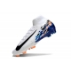 Nike Zoom Mercurial Superfly X Elite Firm Ground White Navy Orange Football Boots