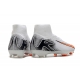 Nike Zoom Mercurial Superfly X Elite Firm Ground White Orange Black Football Boots
