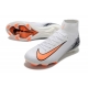 Nike Zoom Mercurial Superfly X Elite Firm Ground White Orange Black Football Boots