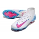 Nike Zoom Mercurial Superfly X Elite Firm Ground White Pink Blue Football Boots