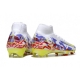 Nike Zoom Mercurial Superfly X Elite Firm Ground White Yellow Purple Football Boots