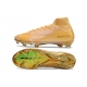 Nike Zoom Mercurial Superfly X Elite Firm Ground Yellow Gold Football Boots