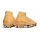 Nike Zoom Mercurial Superfly X Elite Firm Ground Yellow Gold Football Boots