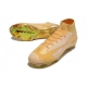 Nike Zoom Mercurial Superfly X Elite Firm Ground Yellow Gold Football Boots