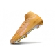 Nike Zoom Mercurial Superfly X Elite Firm Ground Yellow Gold Football Boots