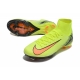 Nike Zoom Mercurial Superfly X Elite Firm Ground Yellow Orange Football Boots