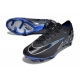 Nike Zoom Mercurial Vapor 15 Elite Firm Ground Black Chrome Hyper Royal Football Boots