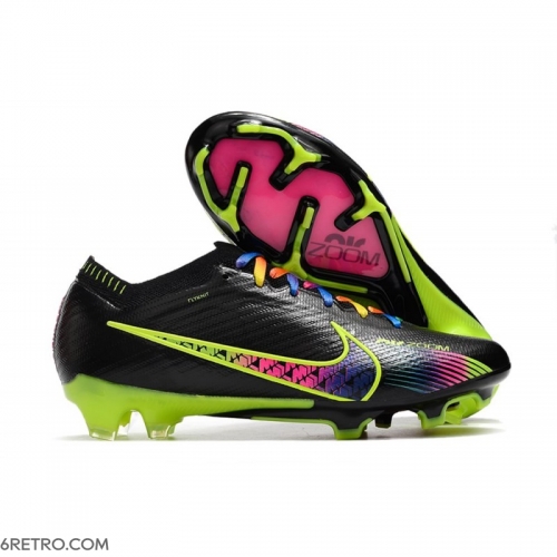 Nike Zoom Mercurial Vapor 15 Elite Firm Ground Black Volt Pink Football Boots Nike Zoom Mercurial Vapor 15 Elite Firm Ground Black Volt Pink Football Boots