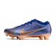 Nike Zoom Mercurial Vapor 15 Elite Firm Ground Blue Metallic Copper Football Boots