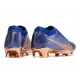 Nike Zoom Mercurial Vapor 15 Elite Firm Ground Blue Metallic Copper Football Boots